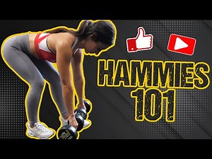 How to Train Hamstrings with Dumbbells 🦵🏽🦿🦵 6 Hamstring Leg Exercises