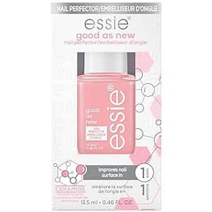 essie Nail Care, Ceramide-Infused Nail Treatment, Vegan, Good As New Concealer & Perfector, 0.46 Fl Oz