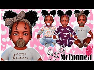 The Sims 4|| Infant Create-a-sim|| Sim & CC Folder Download
