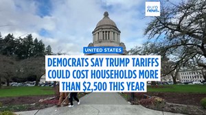 Democrats say Trump tariffs could cost US households more than $2,500