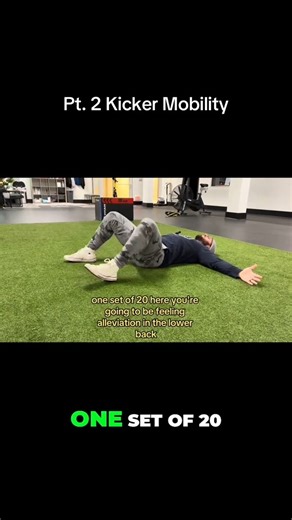 The Kicking Coach on Instagram: "Mobility Series Part 2 — Laying Down Shin Boxes Here’s a simple drill you can do ANY time of day. This movement opens up your hips, loosens the lower back, and helps you feel more fluid through your kicking motion. Great rule of thumb: If you want better power transfer… you need better mobility. Try this: ✅ knees bent ✅ head/shoulders glued to the floor ✅ drop knees inside the feet → 1 set of 20 reps If you do this consistently — you’ll FEEL the difference in you