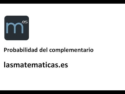 Probabilidad del complementario