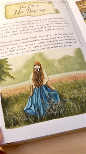 What 4 weeks in my Art Journal look like ✨ #journaling #booktok #artjournal #painting #story