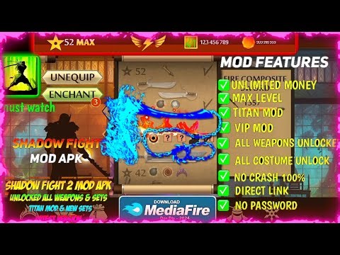 Shadow Fight 2 Mod Apk 2.34.6 Latest Version 2025 - Unlimited Money, Max Level 52 Vip Mod Hack apk