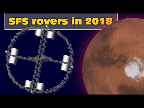 Making a Mars rover but without using rover wheels (Spaceflight Simulator)