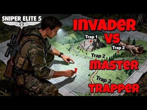 The MASTER of TRAPS- Can i OUTSMART them? Sniper elite 5 invasion 29