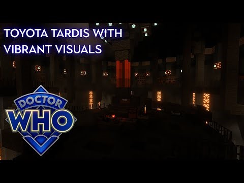 Minecraft Tardis - With Vibrant Visuals - Dalek Plus Mod