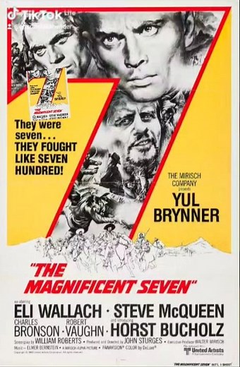 The Magnificent Seven (1960) #themagnificentseven #1960s #yulbrynner #stevemcqueen