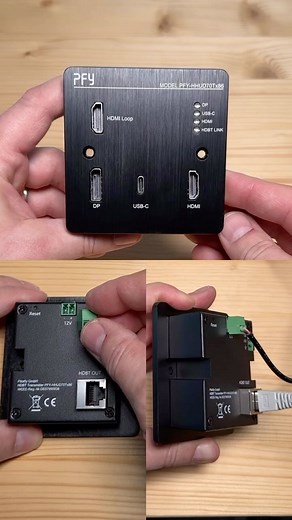 PFY | Photo Film for You | HDBaseT Sender mit drei Eingängen und HDMI Loop ! Verlust-und latenzfreie Übertragung von Videosignalen bis zu 70m! - robustes... | Instagram