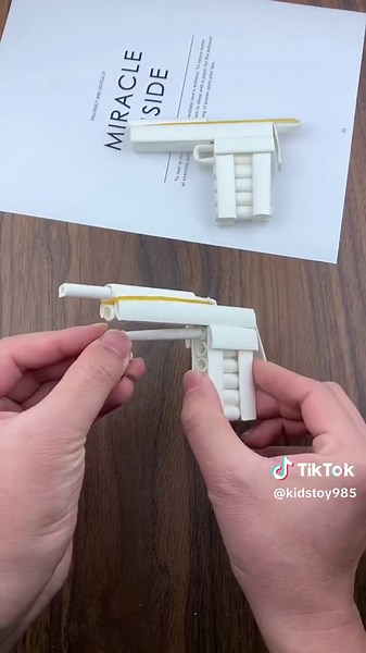 How to Make a Toy Pistol with A4 Paper: Simple and Fun DIY Tutorial