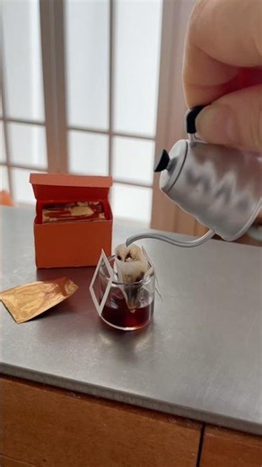 #Care for a cup of coffee?☕️ Mini drip bag coffee #coffee