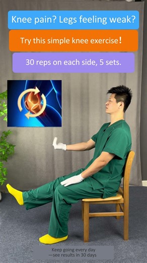 Knee Pain or Weak Legs Try This Simple Knee Strength Routine at Home Daily