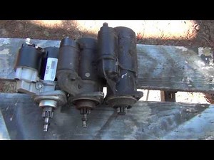 12V VW Starter Differences (Air Cooled)