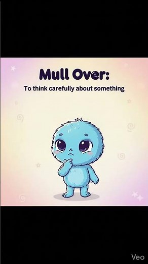 "MULL OVER" - This Idiom Will Make You Sound SMARTER! 💡#shorts #angelspeech
