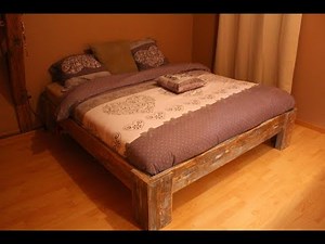 Fabrication d'un lit en 180 x 200 - partie 1/4