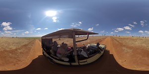 Behind the scene 360 VR Wildlife video, Tarangire National Park | Photos of Africa VR Safari
