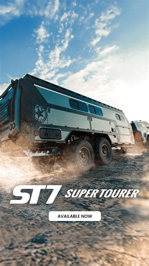 Patriot Campers on Instagram: "The ST7 Supertourer is ALIVE! Born from more than a decade of research and development. Every rivet, every feature, every detail, perfected in the digital realm… now brought to life on the Patriot Campers production line 🇦🇺 The next chapter in the Supertourer story is now live on YouTube!"