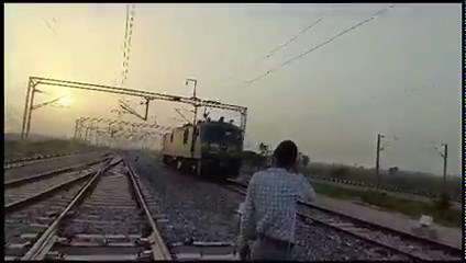 4.5K views · 211 reactions | Marching towards completion. First Electric Loco Trial was conducted between EDFC’s New Shambhu and New Chawapail stations on 12.06.2023. | DFCCIL | Facebook