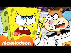 スポンジ・ボブ | スポンジ・ボブの激しいケンカ集！😡 | ニコロデオンジャパン