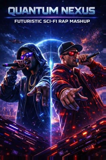 Quantum Nexus 🚀 Futuristic Sci-Fi Rap Mashup | Cyber Hip Hop