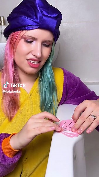 Purple ASMR Bath Routine for Relaxation