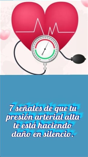 Estos 7 síntomas revelan que tienes presión arterial alta #Diagnóstico #Salud