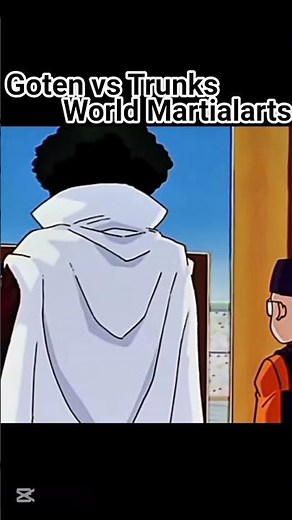 Goten vs Trunks full fight world martialarts#anime#edit#short😱😱😱☠️☠️😈😈💀💀