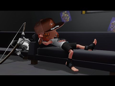 Ticklish Lobby Shenanigans [Splatoon Blender Animation]
