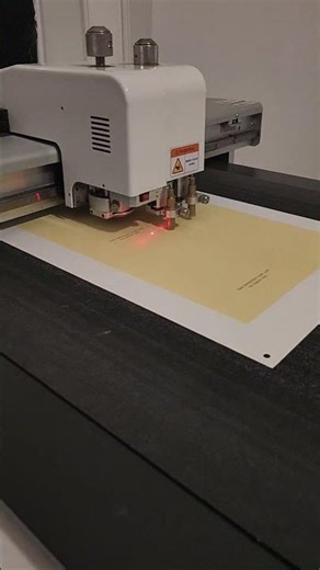Envelope making with laser cutting