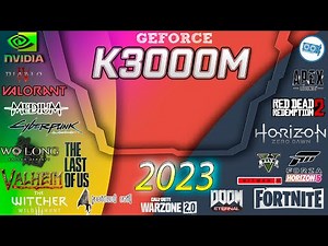 NVIDIA Quadro K3000M in 15 GAMES | (2023-2024)