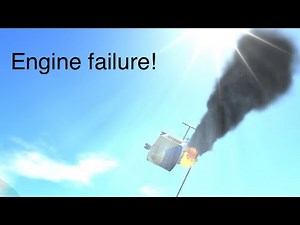 New helicopter has an engine failure! (SimplePlanes)