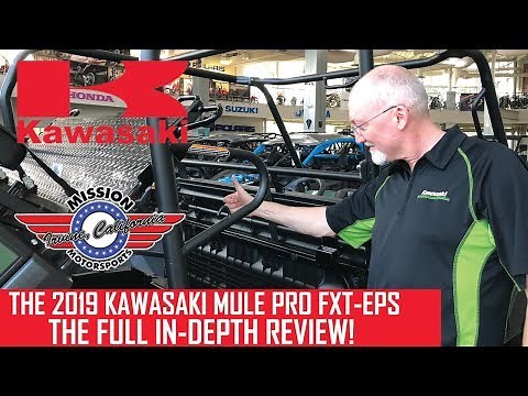 FULL REVIEW: 2019 Kawasaki Mule Pro FXT-EPS by Tom
