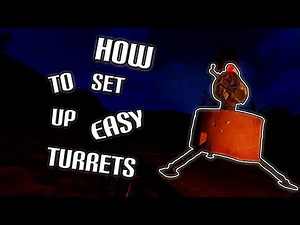 How To Set Up Turrets | Rust Electricity Tutorial
