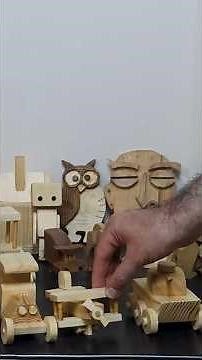 Crafting a Beautiful Wooden Airplane #woodscraft #woodworking #wood