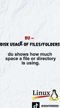 Day 20 – Check Disk Space in Linux (df & du) 💾