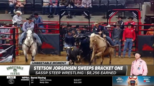 This week's Unbeetable Moment, presented by Unbeetable Feeds, goes to Stetson Jorgensen, who swept his bracket in San Antonio, earning over $8,000 to punch his ticket to the the semi finals! 🔥 | CowboyChannel
