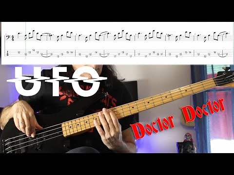 UFO - Doctor Doctor - Bass Cover-Lesson with Tab and Score