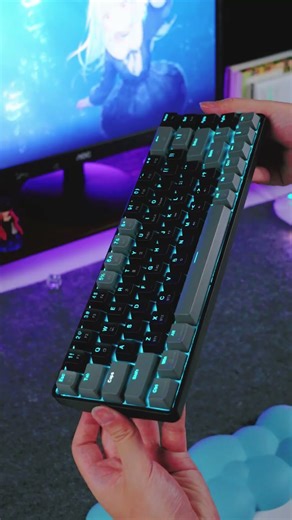 Kemove T68 – a mechanical keyboard with a mature color scheme. #kemove #keyboard