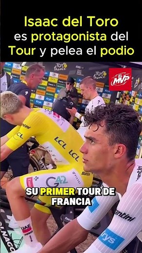 Isaac del Toro defends his Tour de France podium spot