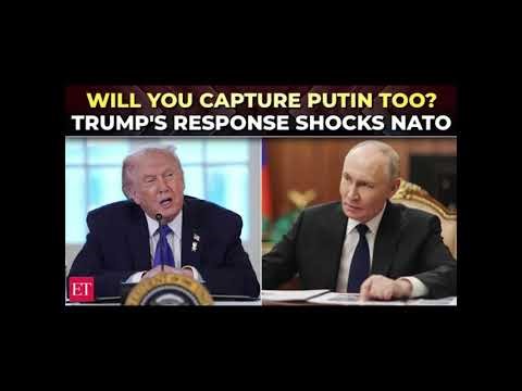 Trump Says Putin “Fears the U.S., Not Europe,” Stirring Concern Among Allies#breakingnews #news