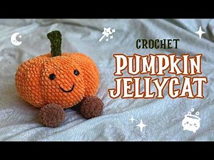 Crochet a Halloween Pumpkin Amigurumi (Jellycat Inspired!) 🎃 | Easy Amigurumi Tutorial for Beginners