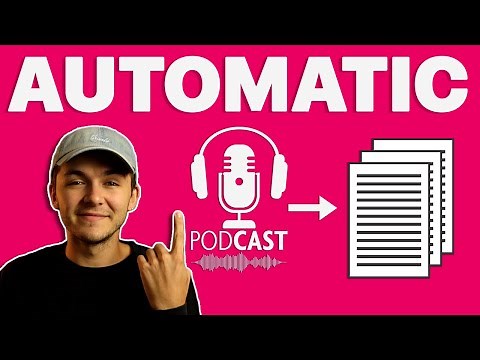 How to Transcribe Podcast to Text Automatically