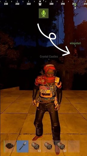 Rust camper in the jungle (monkey climbed onto the roof)