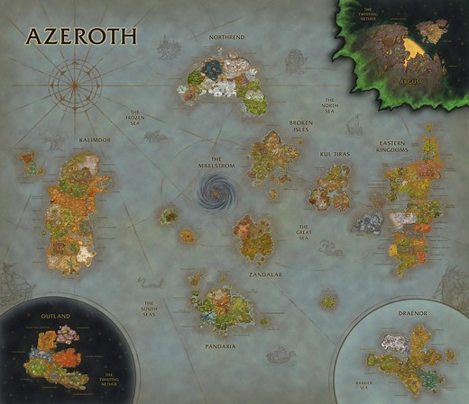 How to Create a High Resolution World of Warcraft Map - What Box Game