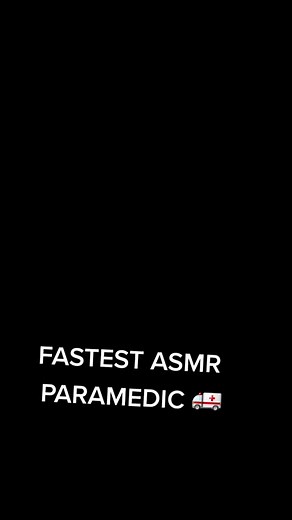 Fastest ASMR Paramedic Roleplay for Relaxation
