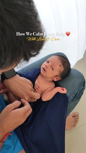 How to calm A Baby with Love & Care 😍❤️🪽 #shorts