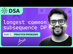 Longest Common Subsequence Using Dynamic Programming | GATECSE | DAA | part 2