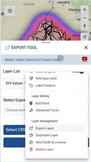 Export Your Map Instantly |GeoJSON, SHP, CSV & More! #gis #export #viral #shorts #data #instant #map