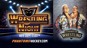 31K views · 280 reactions | To say that meLVin has been taking our upcoming Wrestling Night a little too serious would be putting it lightly... Come see the Lehigh Valley Phantoms take on the Bridgeport Sound Tigers on Saturday, November 25 during Wrestling Night! Featuring an appearance by Legends of Wrestling's Nasty Boys. Grab tickets today ️ https://goo.gl/HQ6nLF | Lehigh Valley Phantoms | Facebook