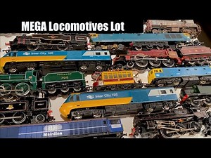 Worst MEGA HO Locomotives Lot - None Ran Out of the Box!